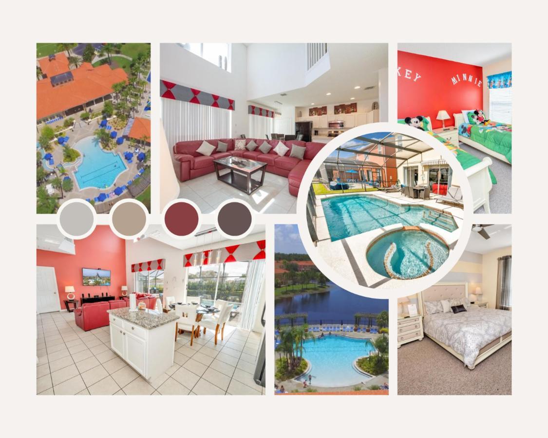 Disney Dream With Hot Tub, Pool, Xbox, Games Room, Lakeview, 10 Min To Disney, Clubhouse كيسيمي المظهر الخارجي الصورة