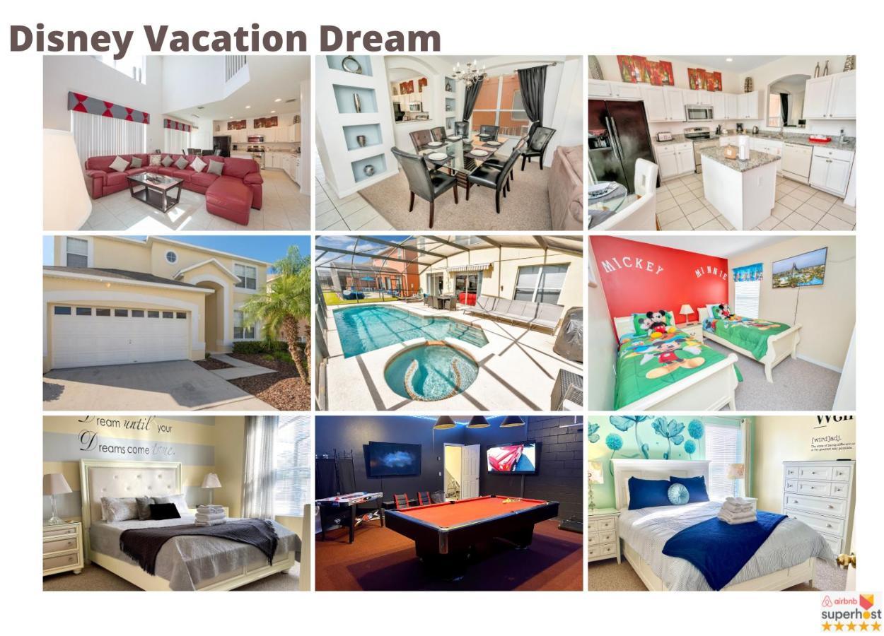 Disney Dream With Hot Tub, Pool, Xbox, Games Room, Lakeview, 10 Min To Disney, Clubhouse كيسيمي المظهر الخارجي الصورة